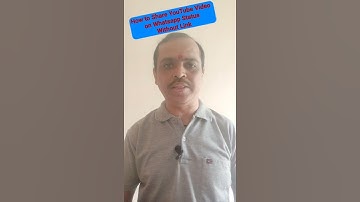 How to Share YouTube Video on Whatsapp Status Without Link #Shorts #youtubeshorts