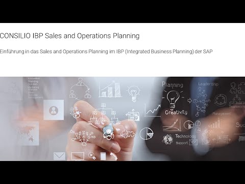 CONSILIO IBP Sales and Operations Planning