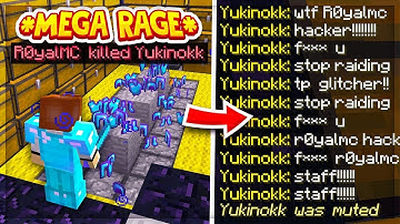 RAIDING THE MOST *TOXIC* PLAYER ON FACTIONS (RAGE!) | Minecraft Factions | Archon | Amber