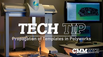 Propagation of Templates in Polyworks | CMMXYZ Polyworks Tech Tips