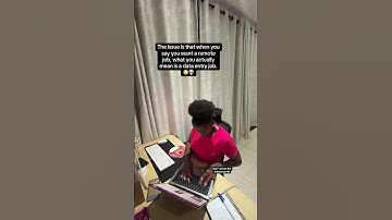 Data Entry Jobs are a NO! NO! #remoteworktips #remoteworker