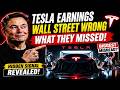 Tesla Earnings SHOCKER 🚨 | Wall Street Got It WRONG | This Changes EVERYTHING