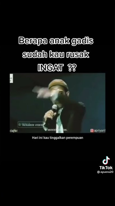 Berapa anak gadis yang sudah kau rusak I ustadz abdul somad