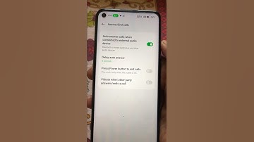 Turn on Auto Answer Calls When Connected to External Audio Device