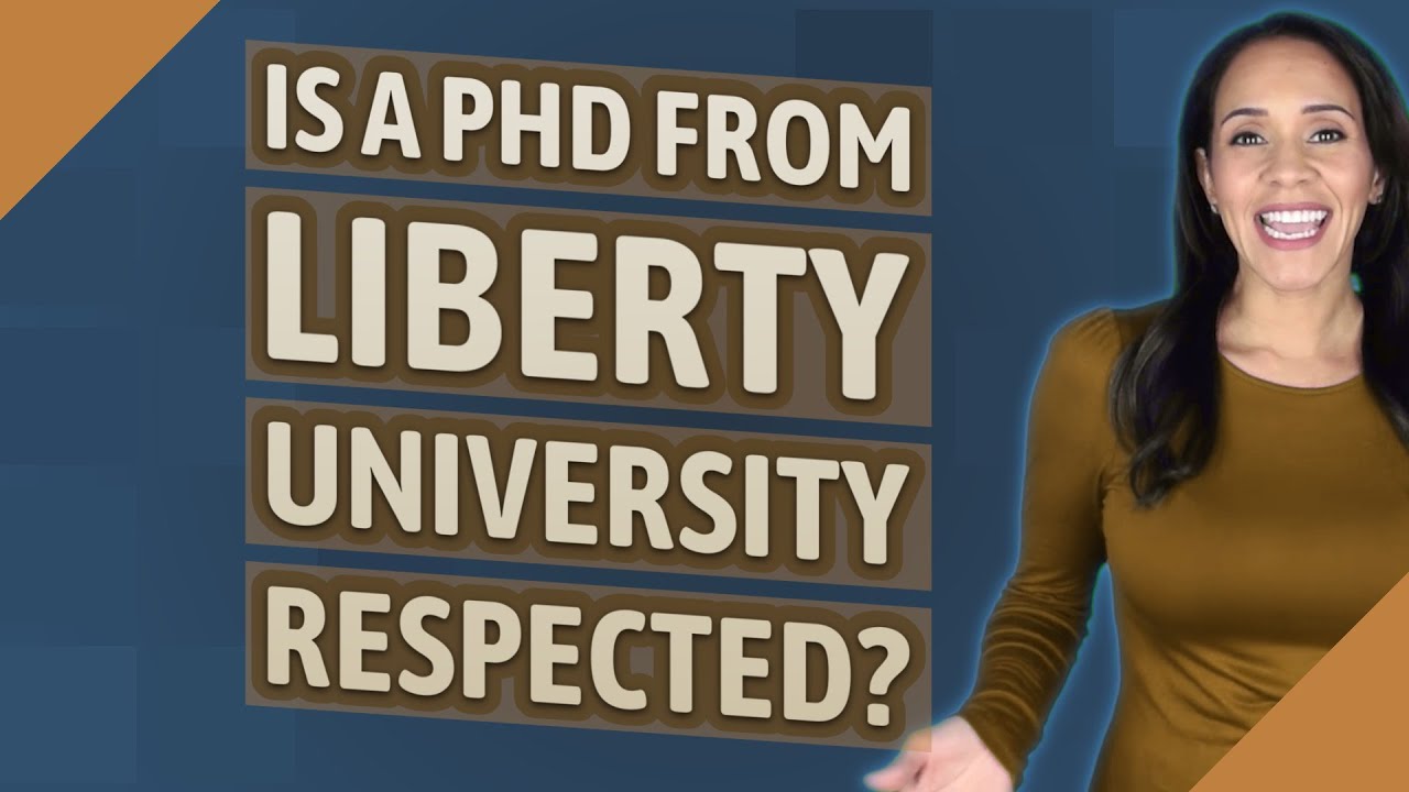 should i get a phd from liberty university