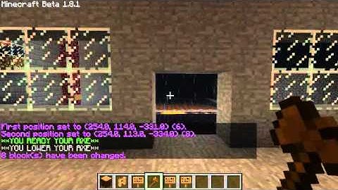 Minecraft WorldEdit Plugin - Quick House