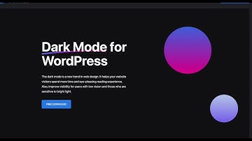Darklup - WordPress Dark Mode Plugin Overview