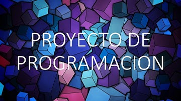 Proyecto Final Programacion