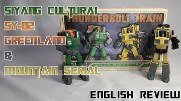 Video Review - Siyang Cultural - SY-02 - Thunderbolt Train - Greenland & Mountain Serial