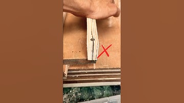 “The #1 Mistake Everyone Makes with Wood Screws 😱”#diyprojects #woodworkingadvice #woodworkingtips