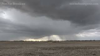 02-14-2023 - Hail Covers Kansas Highway