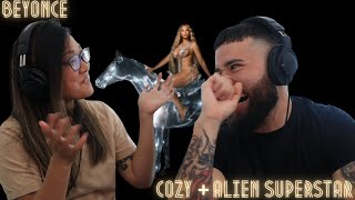 Beyoncé - COZY + ALIEN SUPERSTAR (Official Lyric Video) | Music Reaction