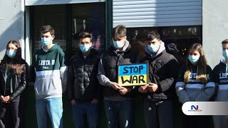 "Freeze for Peace" na Escola Secundária de Vilela