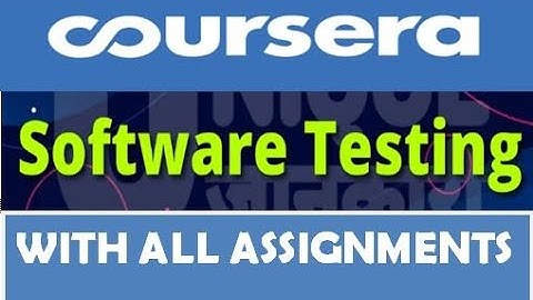 Introduction-to-Software-Testing-Coursera. All Answers & Graded Assignments. #assignment #software