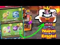 COMPRANDO EMOTE DEL REY DE LA TEMPORADA 22 EN CLASH ROYALE