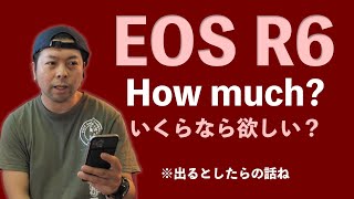 【カメラ】EOSR6の価格予想！いくらなら欲しい？「アンケート有」