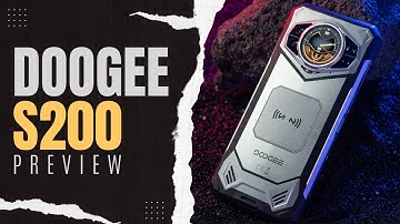 Doogee S200 PREVIEW: Cool Mecha Beast!