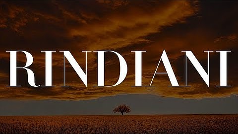 Slam - Rindiani (Lirik) Lestari, U.K