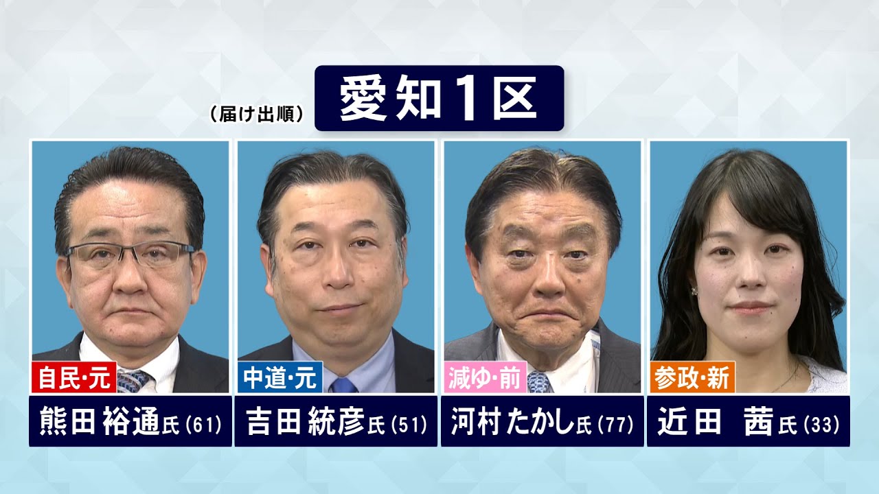 愛知 一 区
