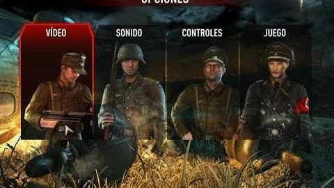 Wolfenstein 2009 - Intro menu