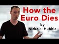 Nickolai Hubble: How the Euro Dies book launch at the Barbican