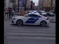 Audi rendőrautók vonulnak /// Audi policecars responding in motorcade