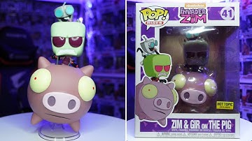 ZIM & GIR ON THE PIG 41 | UNBOXING FUNKO POP INVADER ZIM