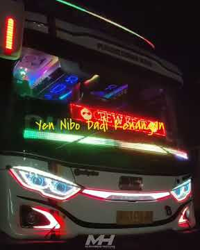 STORY WA BUS SUDIRO TUNGGA JAYA..FULL STROBO MBOISS