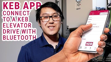 KEB Bluetooth connection to F5 Elevator Drive