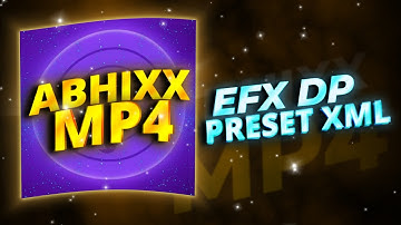 Efx Dp Alightmotion Preset Xml | Link In Description| No Pass |