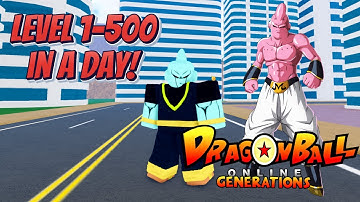 How I got Level 500 In A Day! | DBOG