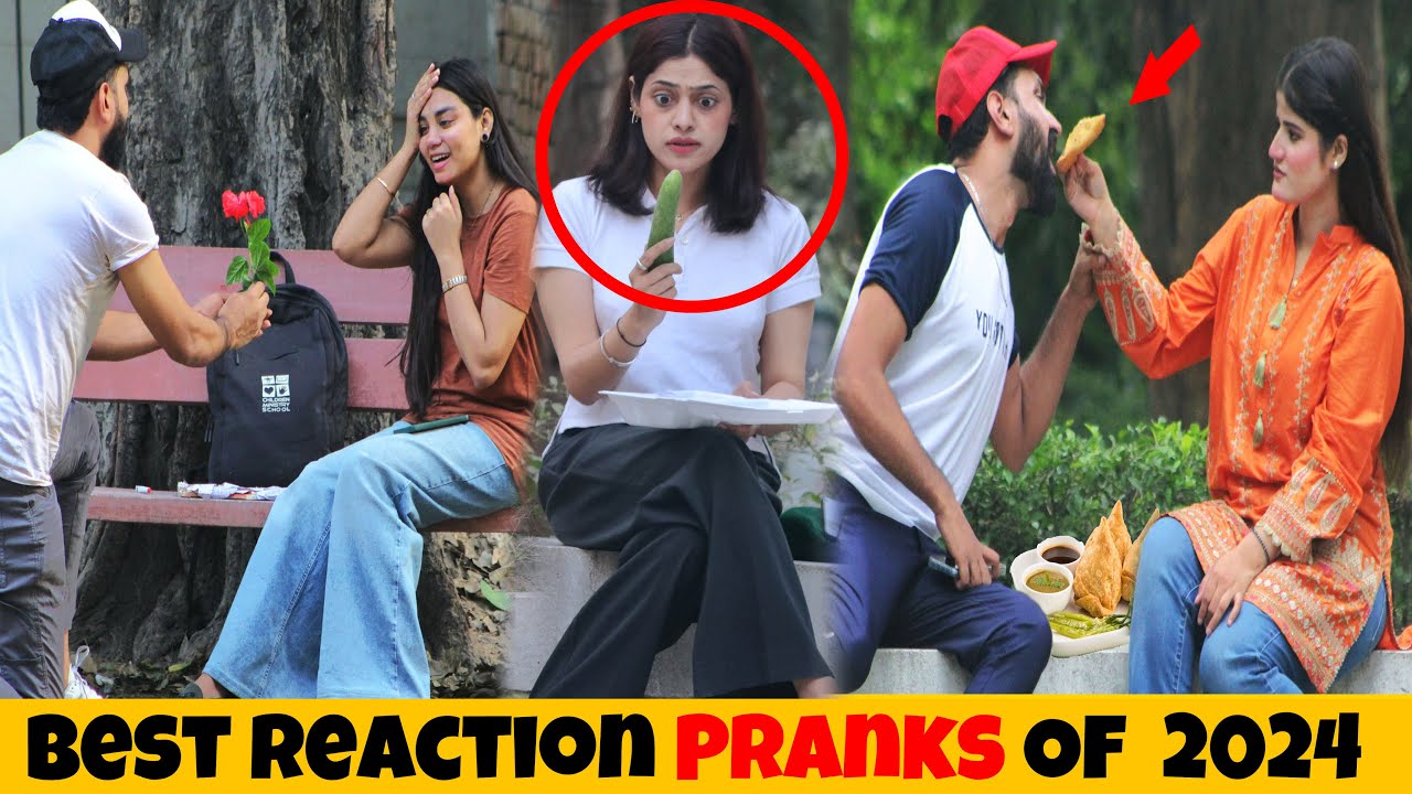 Best Reaction Funny Pranks Compilation 2024 - Comedy Video ...