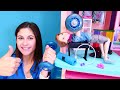 Barbie Dream House. Ayşe&#39;nin otelinde müşteri için spor salonu yapıyoruz. Barbie videoları