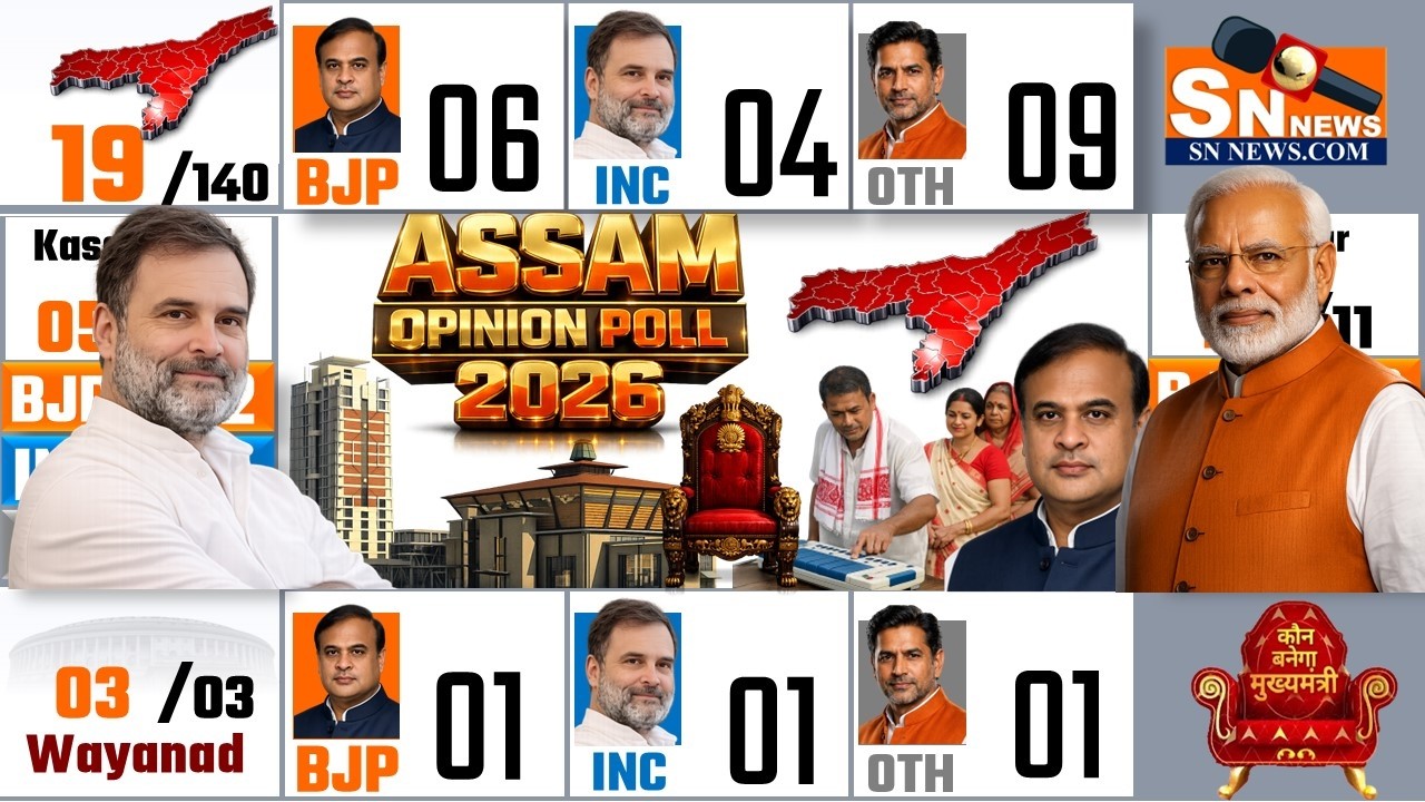 Assam Assembly Election 2026 | Opinion Poll Reveals Political Mood ...