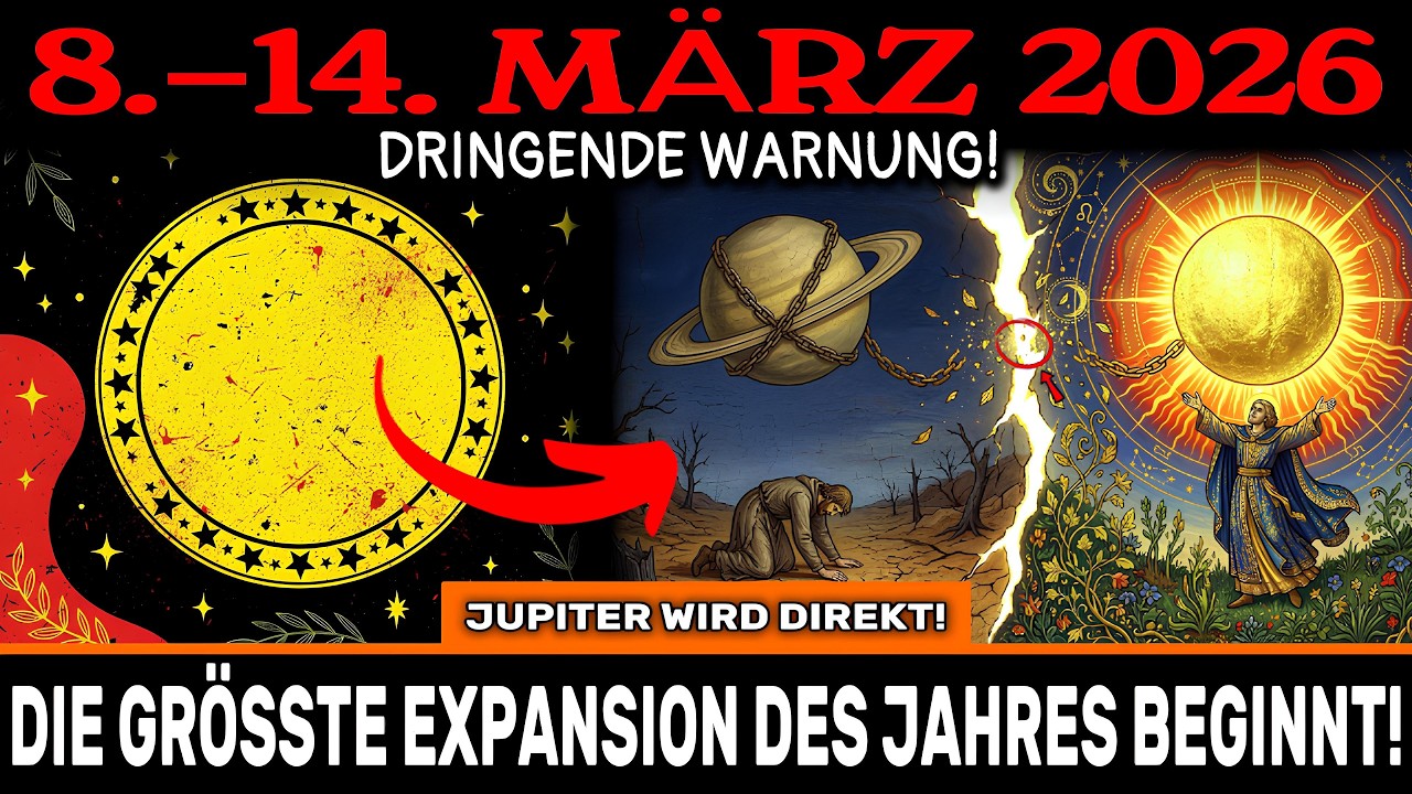 SIE MÜSSEN DAS VOR MORGEN WISSEN! Die Woche 8.–14. März – JUPITER wird DIREKT und bringt EXPANSION!