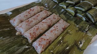 Ganito Ang Gawin Mo Sa Malagkit Na Bigas Para Sa Napakasarap Na Suman Inatata Recipe