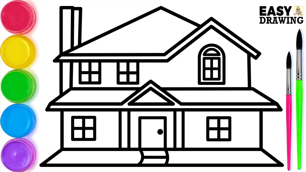 How to Draw a House: 11 Steps (with Pictures) - wikiHow