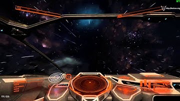 Elite Dangerous  - Hyperspace Exit at Binary Stars