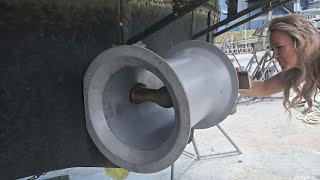 Bow and stern thrusters install update on the Hatteras