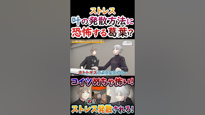 ストレス？叶の発散方法に怖がる葛葉！【#葛葉 #叶 #くろのわ #くろなん 】