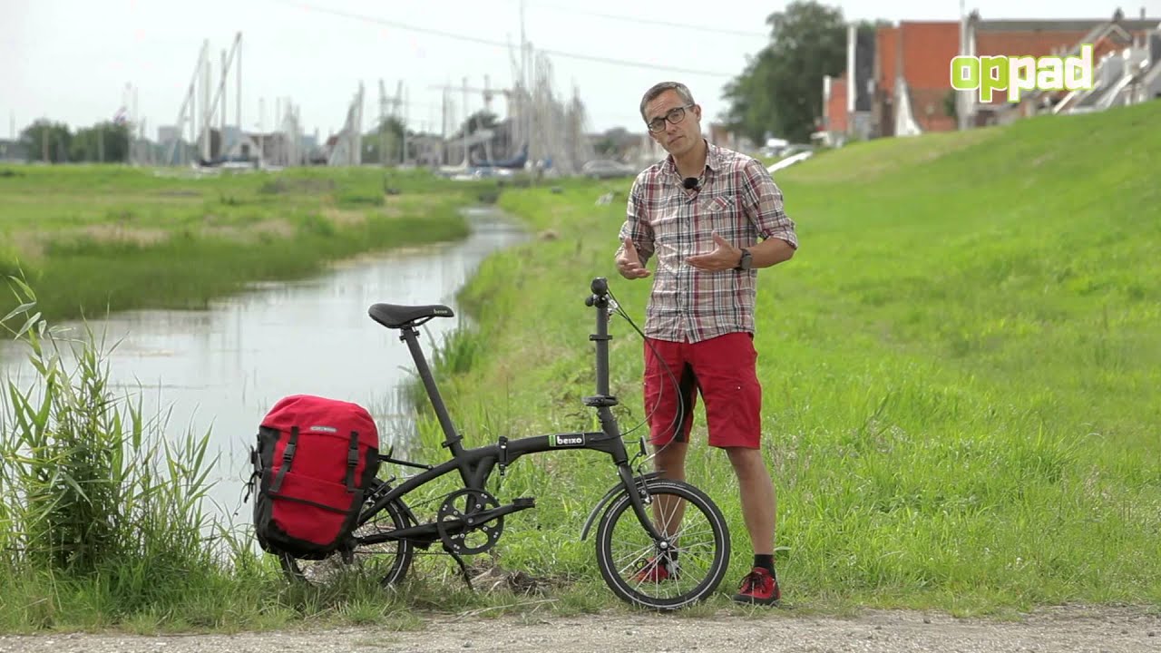 Test Beixo X-Town vouwfiets - YouTube