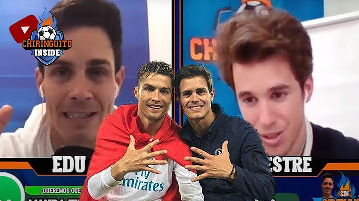 😮 CRISTIANO y EDU AGUIRRE, ¿Cómo se hicieron AMIGOS? | Sin Complejos | Chiringuito Inside