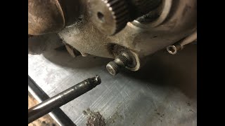 20210403 1965 Yamaha YDS3 Replacing Damaged Shift Shaft