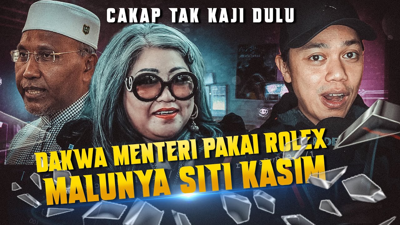 MALU GlLER! SITI KASIM 'BAHAN' MENTERI 