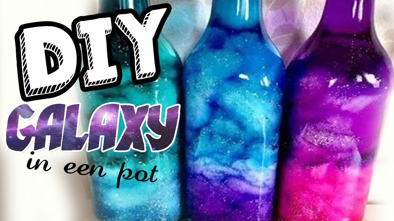 Verwonderend DIY GALAXY IN EEN POT | ONZIN OF ZINNIG| By Craftmama {Makkelijke EH-89