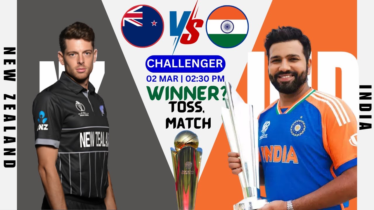 Champions Trophy 2025 | India vs New Zealand | 12th Match Prediction # ...
