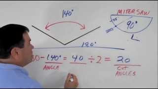 How to cut large angle crown molding corners by Creative Crown by Creative Crown Molding 354,800 views 10 years ago 2 minutes, 33 seconds