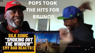{POPS FELT THE AMEN RAG FOR BRUNO!} MY DAD REACTS TO SILK SONIC 