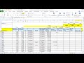 Excel 1С   ОСВ  анализ контрагенты
