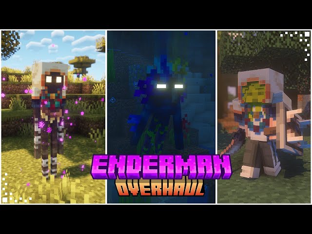 Minecraft Mod Adds Incredible Biome-Specific Designs for Endermen